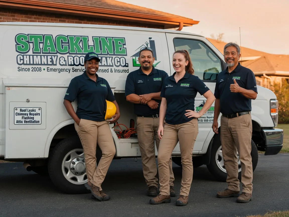 Chimney flashing repair company in Lindstrom, MN